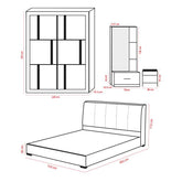 Mary Bedroom Set - Maxi Home Furnishing